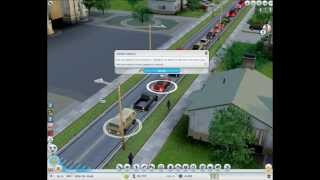 preview picture of video 'SimCity - Sim dirigindo carro velho'