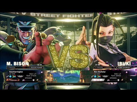 2x FT5 / SFV AE ▰ SeanCarrington (Dictator) vs Ren-DarkStar (Ibuki) [Part 1]