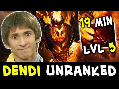 When you meet Dendi in UNRANKED — LOL Shadow Fiend BUILD