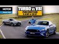 Ford Mustang track review: 2.3 HP vs V8 GT (inc. lap times!) | MOTOR