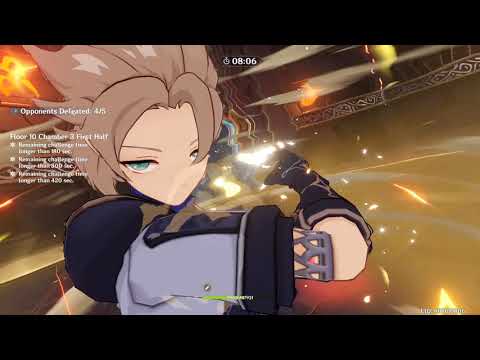 Spiral Abyss Floor 10 Chamber 3 (3-stars  No Venti/Sucrose/Klee/Diluc)| Genshin Impact