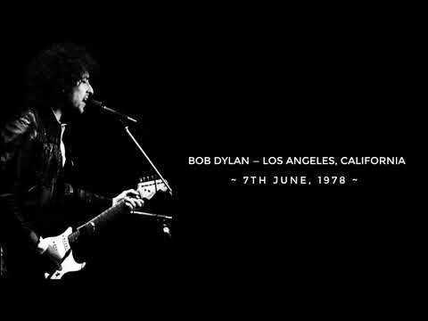 Bob Dylan —  Los Angeles, California. 7th June, 1978
