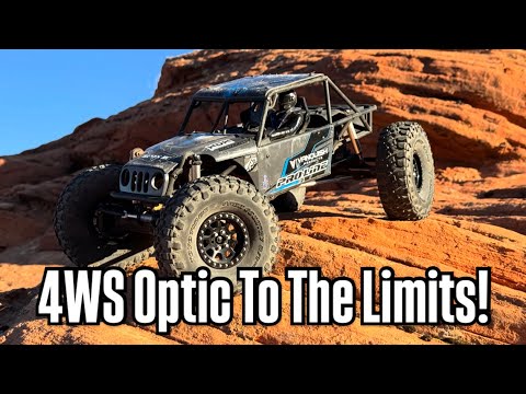 4 Wheel Steer Vanquish Optic Against Ironman Trail!