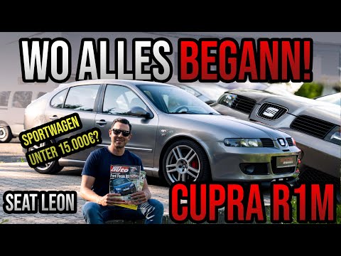Seat Leon Cupra R 1M wo alles begann! 1.8 Turbo BAM ein Gedicht