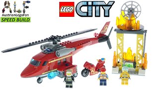 Lego City 60281 Fire Rescue Helicopter - LEGO Speed Build Review