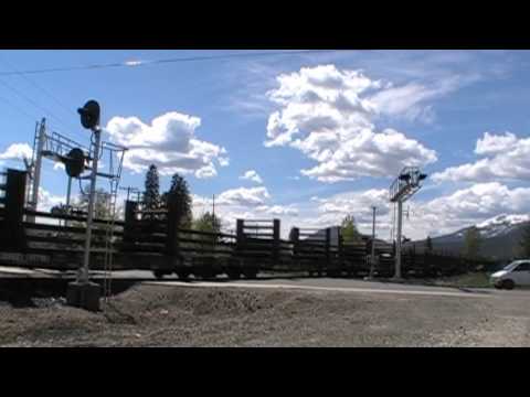 Rail train with a caboose!