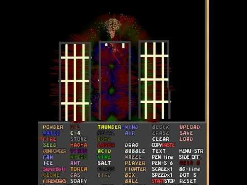 powder game destroy the building