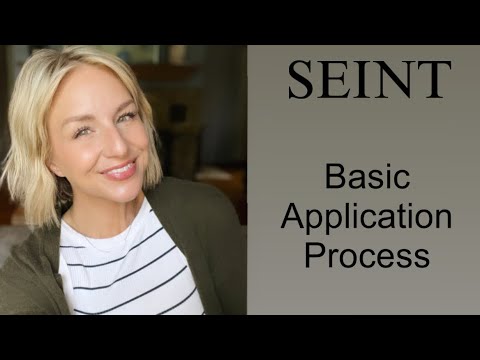 Basic Application of Seint cream makeup // Glowy, skin like finish