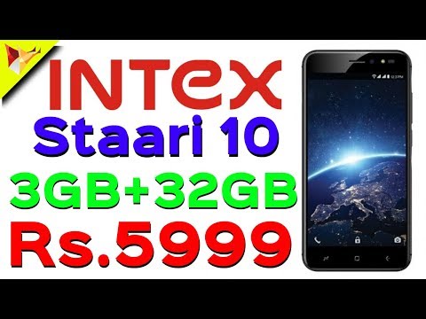 Intex budget smart phone