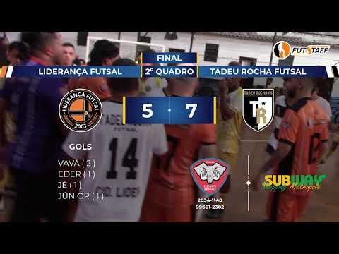 2ºQ/AMISTOSO EXTRA/JOGO 24/M MOMENTOS - Liderança 5 X 7 Tadeu Rocha