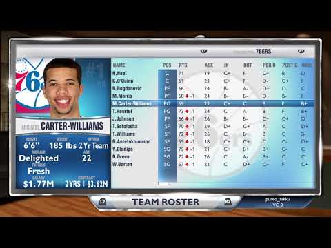 NBA 2k14: Sixers MyGM ep. 2
