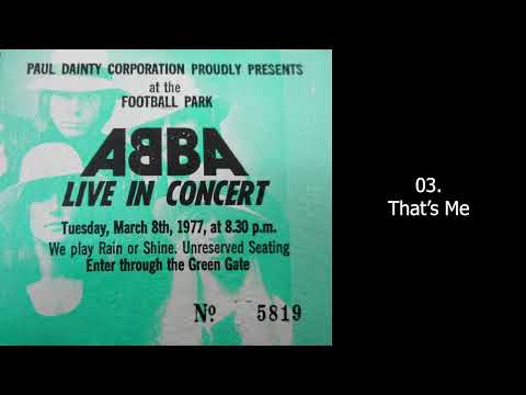 ABBA - Live at Football Park, Adelaide, South Australia, March 8th, 1977 [REMASTERED]