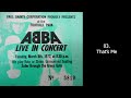 ABBA Live At Football Park Adelaide South Australia March 8th 1977 REMASTERED