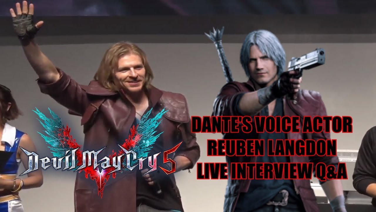 Reuben Langdon Dante From Devil May Cry 5 Joins Us LIVE TO CHAT! FT. Yellow Flash & Hero Hei - YouTube