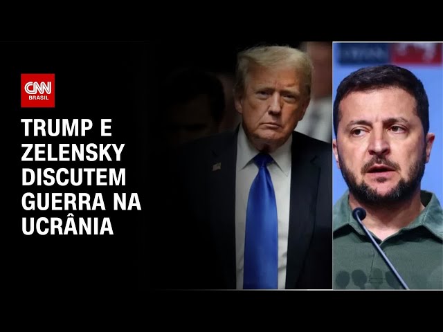 Trump e Zelensky discutem ataques russos e envio de armamentos em ligação | BASTIDORES CNN