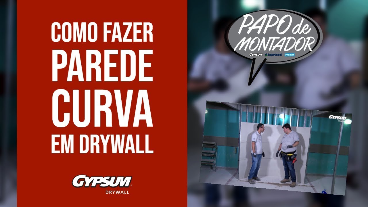 Como fazer parede curva em Drywall - Dica #41