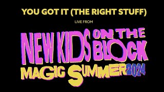New Kids On The Block (Live from the Magic Summer Tour) – You Got It (The Right Stuff)