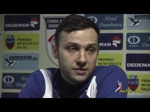 Raducu Tamas, declaratii dupa OCI-LIONS - Stiinta Municipal Dedeman Bacau 26-28