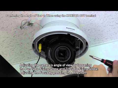 Panasonic 4K Dome Camera Installation