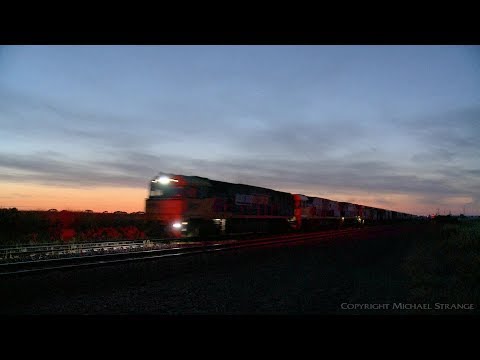 5PM5 Containers & Louvre Vans - PoathTV Australian Trains & Railways