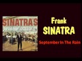 September In The Rain Frank Sinatra   Lyrics