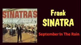 September In The Rain Frank Sinatra   Lyrics