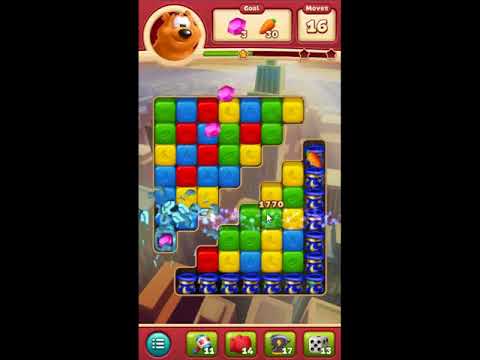 Toon Blast Level 462 - NO BOOSTERS 🐻🐺🐱