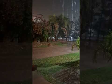 Llueve en la localidad de tostado pcia de santa fe 30/11/25 #tormenta