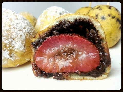 DEEP FRIED CHOCOLATE COVERED STRAWBERRIES