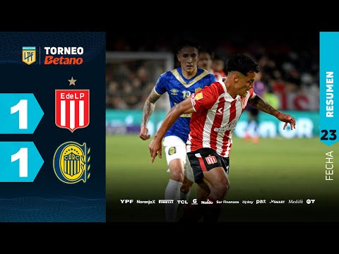ESTUDIANTES 1 - 1 ROSARIO CENTRAL I Resumen del partido | #TorneoBetano 2024