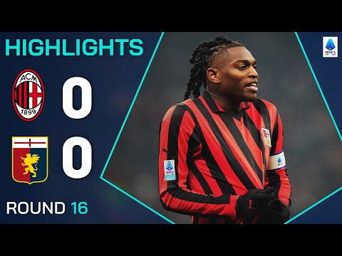 MILAN-GENOA 0-0 | HIGHLIGHTS | Milan Held Back on 125th Anniversary | Serie A 2024/25