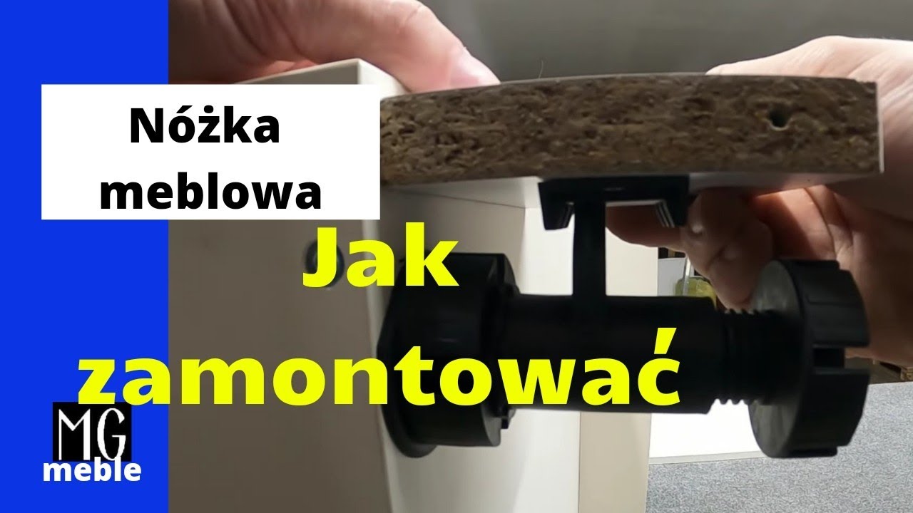 Watch Jak zamontować nóżkę meblową! now Jak zamontować nóżkę meblową!