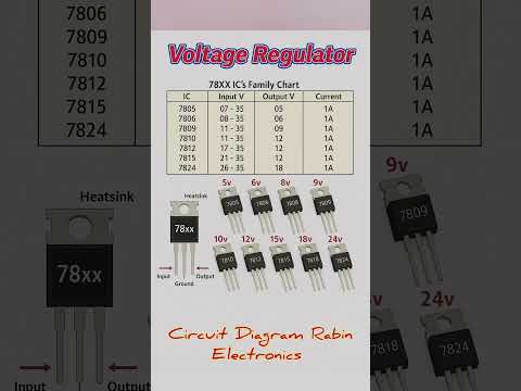 voltage regulator transistor #regular #ic