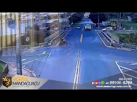 ACIDENTE NO PONTILHÃO DE MANDAGUAÇU DEIXA UMA PESSOA FERIDA