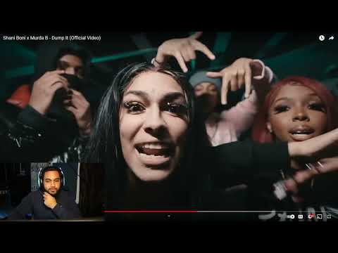 Shani Boni x Murda B - Dump It (Official Video) REACTION! THEY SMOKING ON EVERYONE!!!