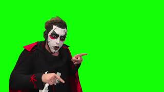 Danhausen “you…are…cursed!” green screen