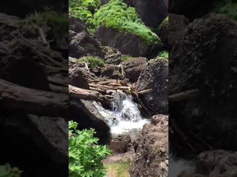 Bridal Veil falls and the view over Telluride