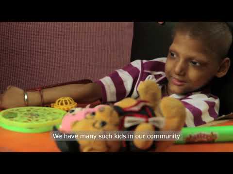 Provide therapy to 50 disabled children in India