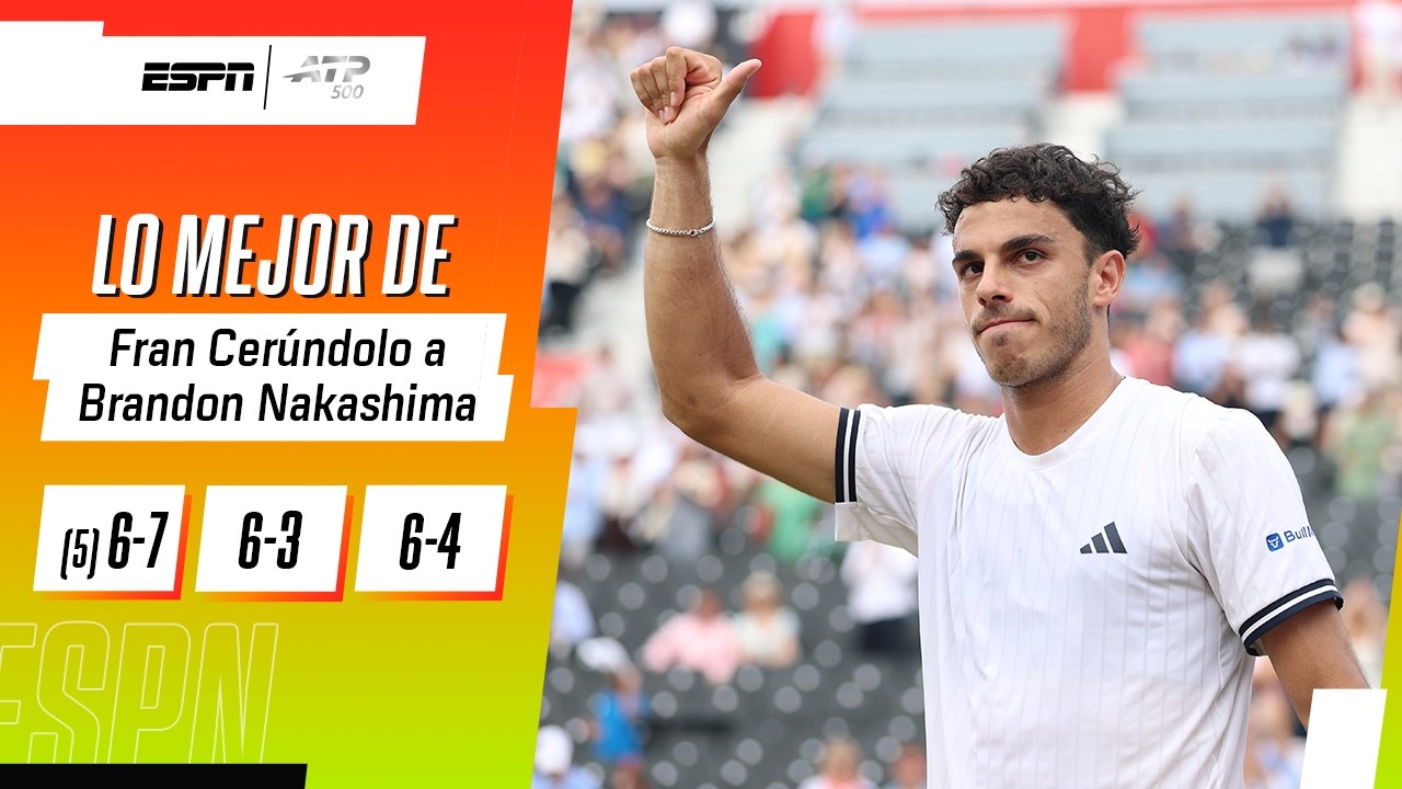 EMOCIONANTE REMONTADA DE CERÚNDOLO VS. NAKASHIMA PARA METERSE EN LA GRAN FINAL EN LONDRES | RESUMEN