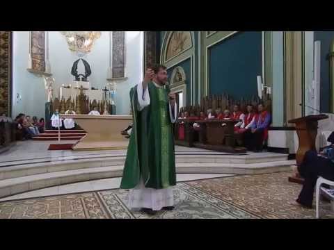 HOMILIA PadreMarcos Eduardo Caliari - MISSA DE CURA MÊS AGOSTO/2015