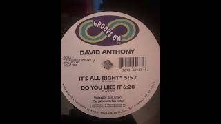 David Anthony - Do You Like It