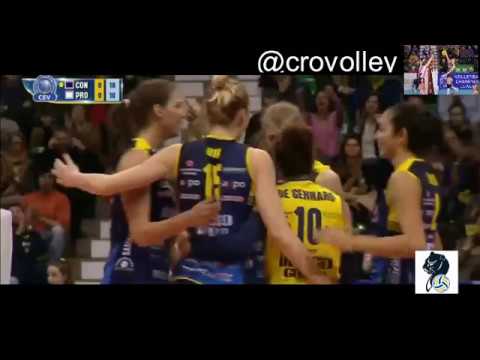 Samanta Fabris - 22 points against Agel Prostjeov CEV Champions League