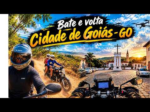 Passeio pela Cidade de Goiás, passando por Inhumas - Triumph Tiger 900 Rally Pro