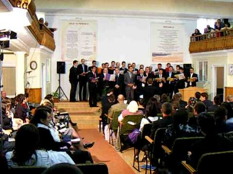 Corul barbatesc Moisei ,Inaltati cantari de bucurie.AVI