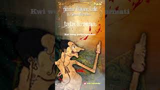 Download lagu Story WA Wayang Bijak Ki Seno Nugroho 30 detik🔥Pitutur Bijak Ki Lurah Petruk #shorts mp3