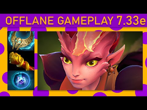 ⭐20 Kills! Dark Willow Offlane Gameplay - Dota 2 Top MMR