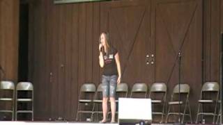 Allison Chapman Singing 