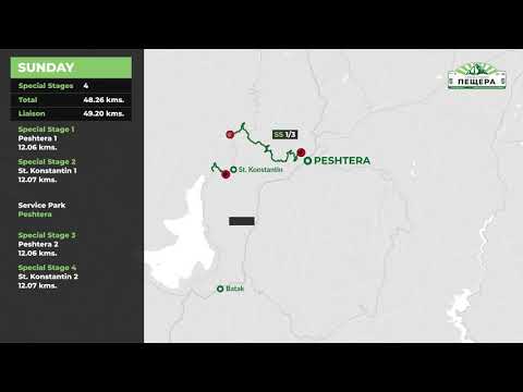 Rally Sprint Peshtera 2021 - Maps