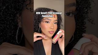 Best Blurring Foundation of 2025?! 👀 Testing the Benefit POREfessional Foundation #Shorts #Beauty