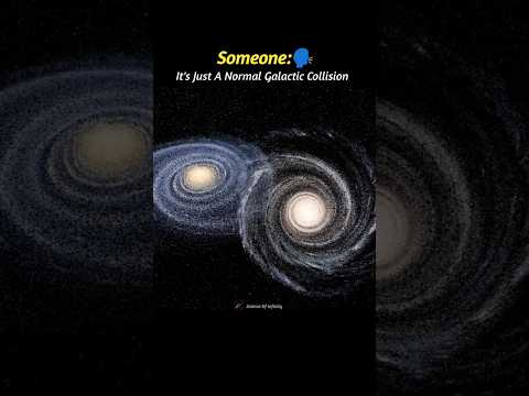 It's Just A Normal Galactic Collision? 💀👽